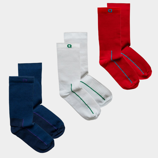 Ribbed Crew Sock