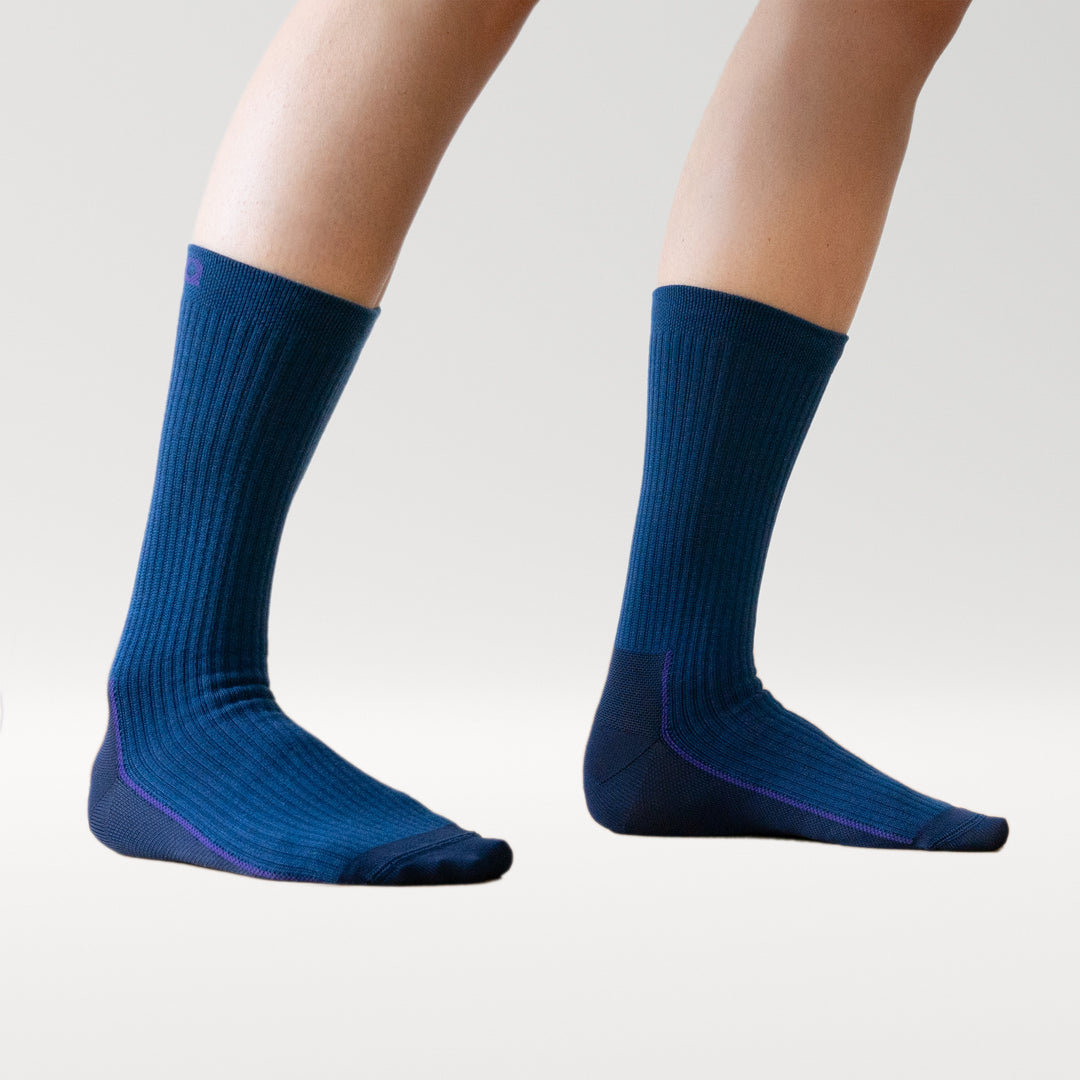 Ribbed Crew Sock
