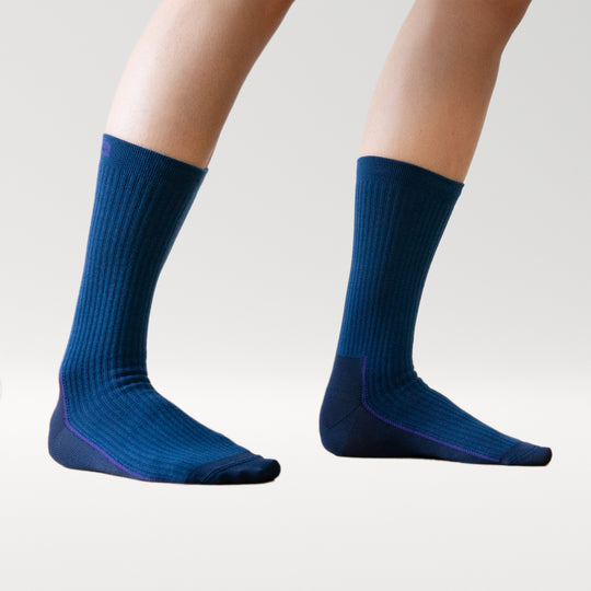 Ribbed Crew Sock