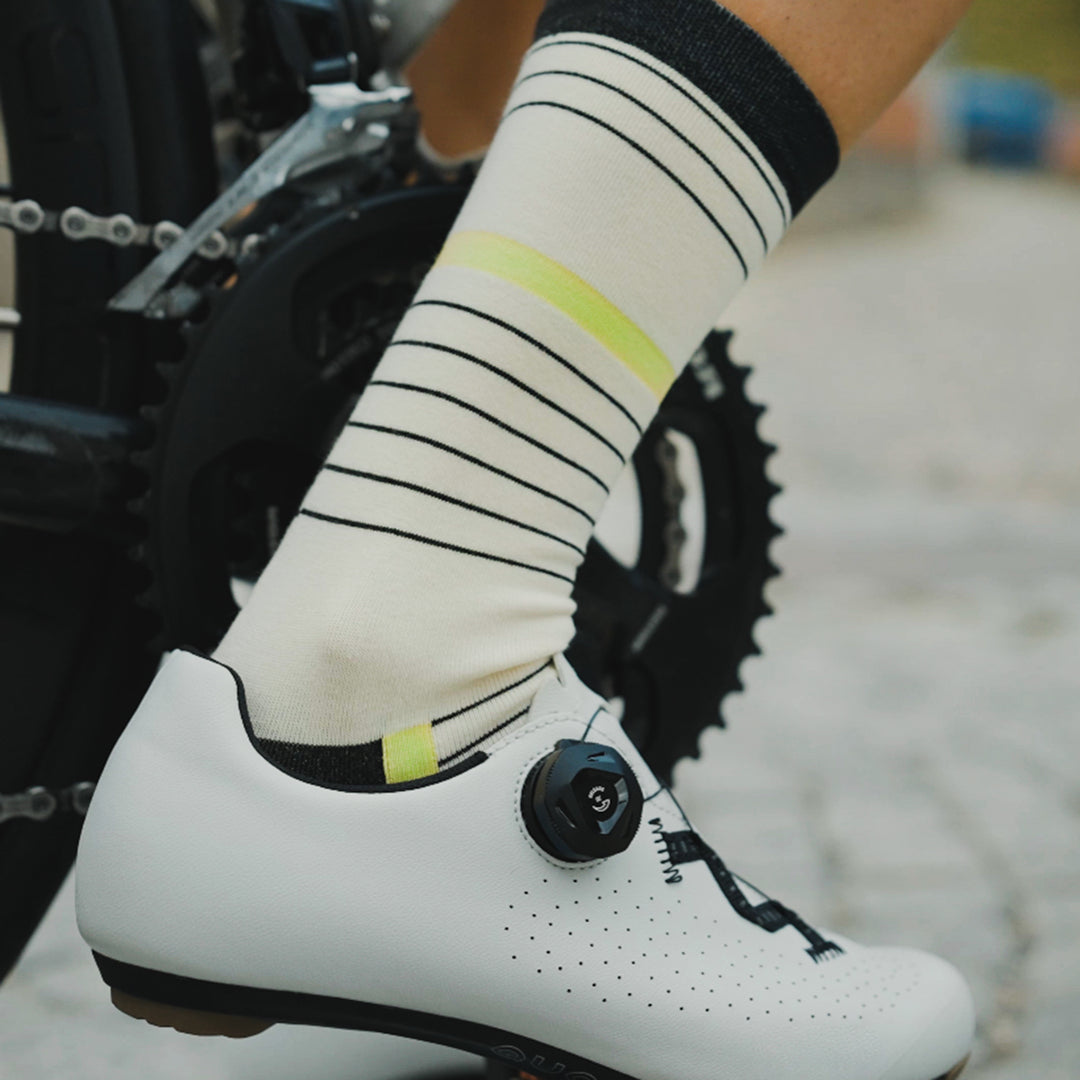Pinstripe Crew Sock