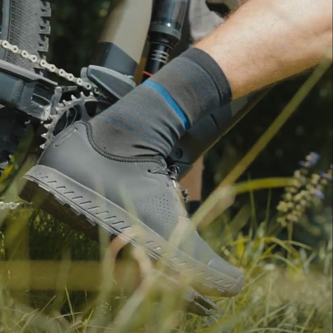 Pinstripe Crew Sock