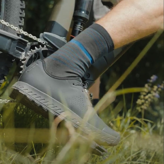 Pinstripe Crew Sock